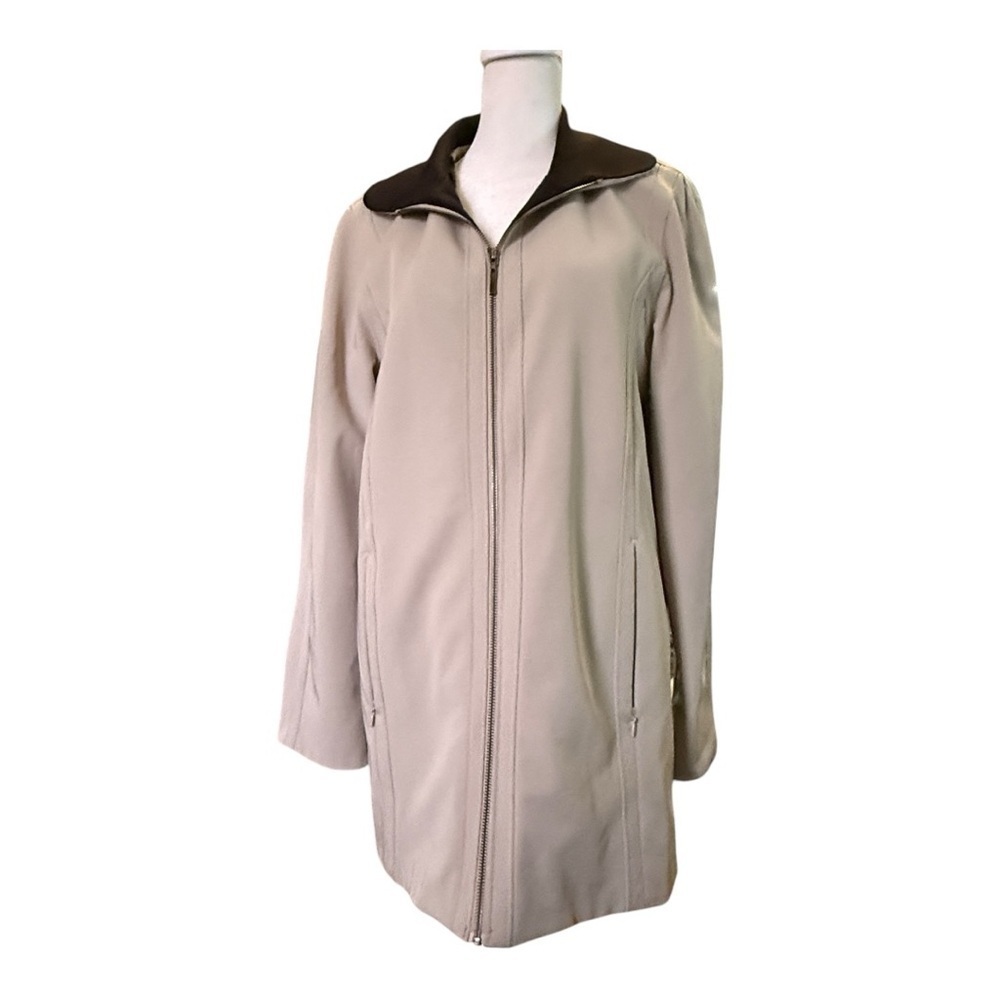 Jones New York Classic Women's Coat Lined Pockets small